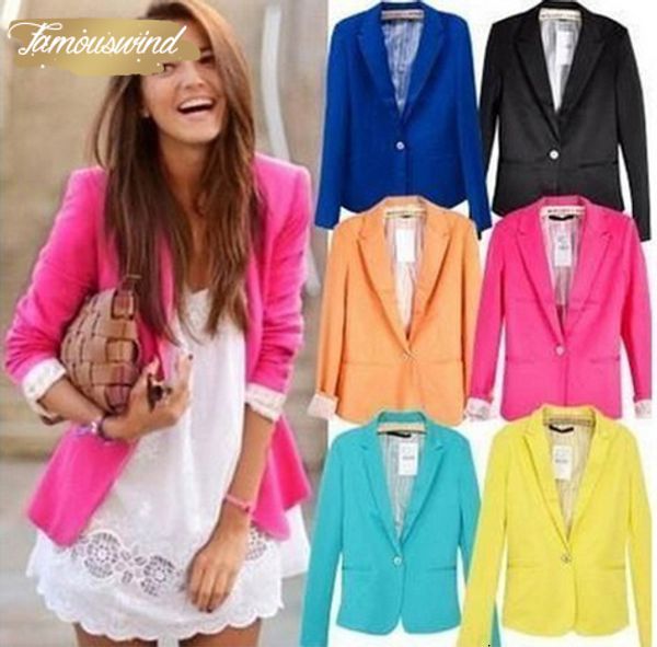 women jackets blazers spring button small jackets suit jacket candy color long sleeve slim suit button women basic chiffon wwt10739, White;black
women jackets blazers spring button small jackets suit jacket candy color long sleeve slim suit button women basic chiffon wwt10739, White;black
