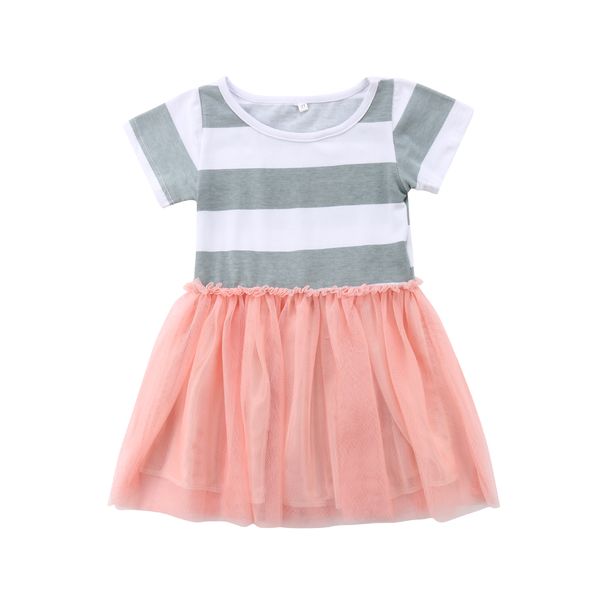Kids Baby Lace Tulle Tutu Dress Cute Girls Striped Short Sleeve Princess Party Wedding Gown Dresses Girls Casual Sundress 2-11T
Kids Baby Lace Tulle Tutu Dress Cute Girls Striped Short Sleeve Princess Party Wedding Gown Dresses Girls Casual Sundress 2-11T