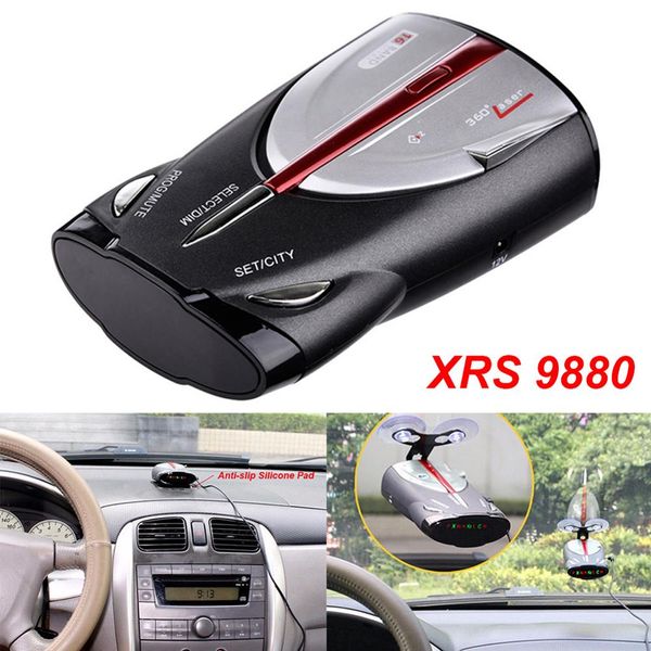 

12 v car radar detector led display voice alarm vehicle speed detection 90 degree detection vehicle speed testing system tool