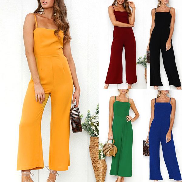 casual jumpsuit fashion summer bodysuit women holiday wide leg pants long jumpsuit backless strappy playsuit #da, Black;white
casual jumpsuit fashion summer bodysuit women holiday wide leg pants long jumpsuit backless strappy playsuit #da, Black;white