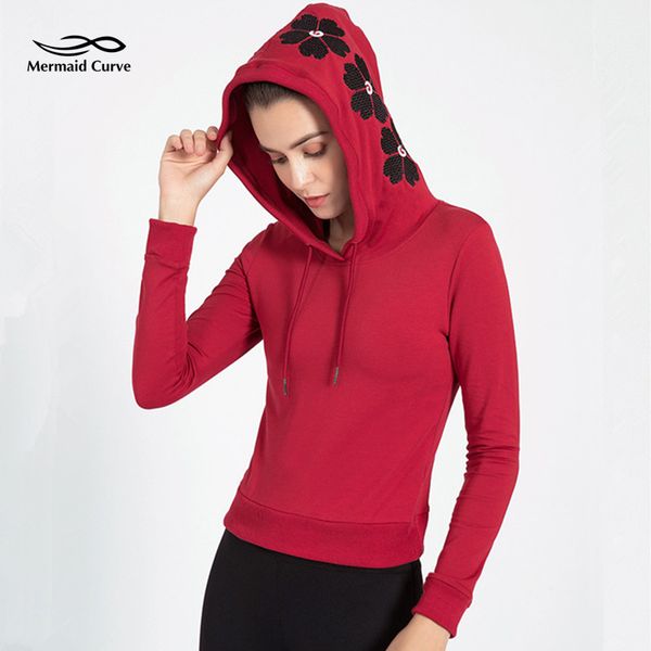 mermaid curve autumn winter women running jacket long sleeve hoodie fitness women embroidery printing sports jacket yoga shirts, Black;red
mermaid curve autumn winter women running jacket long sleeve hoodie fitness women embroidery printing sports jacket yoga shirts, Black;red