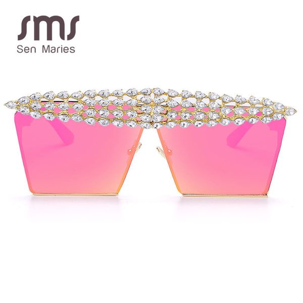 sunglasses diamond luxury women square men 2020 flat crystal punk sun glasses mirror rhinestones red purple eyewear uv400 ch01, Blue
sunglasses diamond luxury women square men 2020 flat crystal punk sun glasses mirror rhinestones red purple eyewear uv400 ch01, Blue