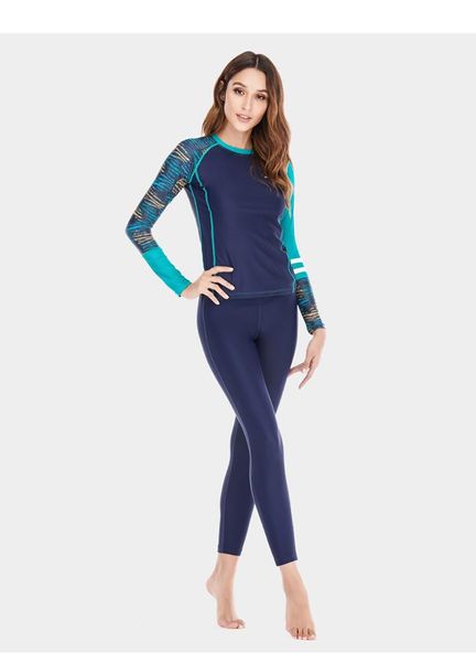 women long sleeves and long pants wet suit rash guard upf 50+ two peices set swimwear, White;black
women long sleeves and long pants wet suit rash guard upf 50+ two peices set swimwear, White;black