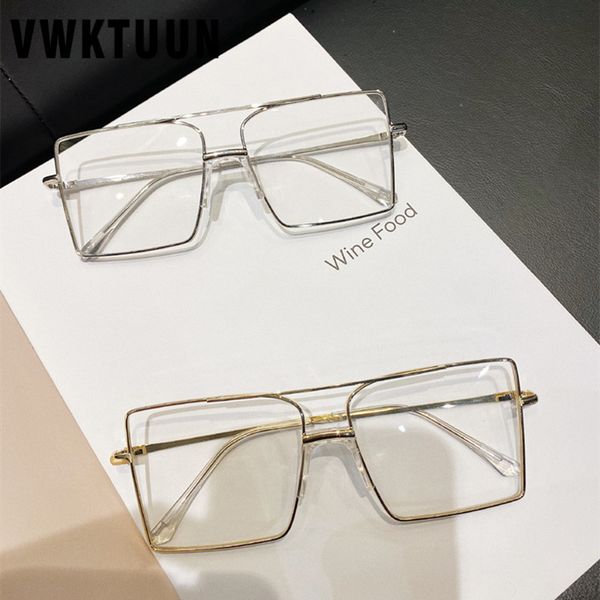 vwktuun oversized glasses frame women men eyewear clear lens computer glasses metal eyeglasses frames vintage twin beams, Black
vwktuun oversized glasses frame women men eyewear clear lens computer glasses metal eyeglasses frames vintage twin beams, Black