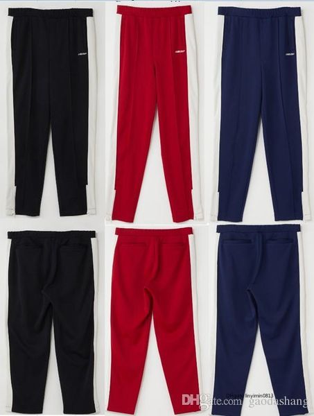 2019 новый засаде брюки женщины мужчины вскользь sweatpants кулиской zipper нашивки высокого качества стиль ab вышивка высокого качества, Black
2019 новый засаде брюки женщины мужчины вскользь sweatpants кулиской zipper нашивки высокого качества стиль ab вышивка высокого качества, Black