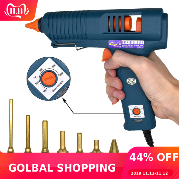 150w melt glue gun with temperature control for home diy industrial manufacture use 11mm glue sticks pure copper nozzle
150w melt glue gun with temperature control for home diy industrial manufacture use 11mm glue sticks pure copper nozzle
