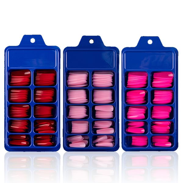 100pcs solid color plastic shiny high-hard holiday nails ballerina simple pointed fake nail extension press on nails manicure, Red;gold
100pcs solid color plastic shiny high-hard holiday nails ballerina simple pointed fake nail extension press on nails manicure, Red;gold