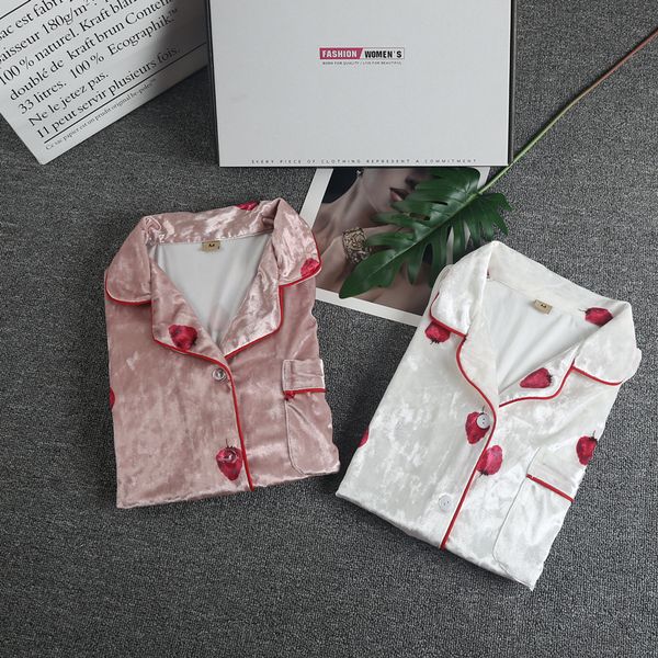 new womens -xl velvet shirt pants pajamas suit night robe sleepwear sets casual spring sleep nightwear kimono bath gown, Black;red
new womens -xl velvet shirt pants pajamas suit night robe sleepwear sets casual spring sleep nightwear kimono bath gown, Black;red