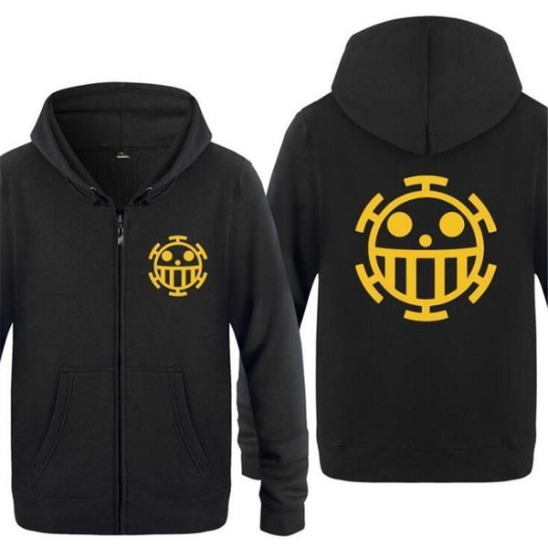 new arrival hoodie men anime one piece trafalgar law print zipper mens hoodies skate hip hop fleece jackets coat winter oversized sweatshirt, Black
new arrival hoodie men anime one piece trafalgar law print zipper mens hoodies skate hip hop fleece jackets coat winter oversized sweatshirt, Black