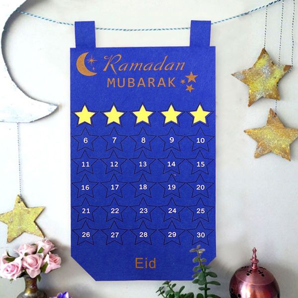 eid mubarak kareem countdown felt calendar gold star sticker wall hanging muslim balram diy ramadan eid party decoration supplies
eid mubarak kareem countdown felt calendar gold star sticker wall hanging muslim balram diy ramadan eid party decoration supplies