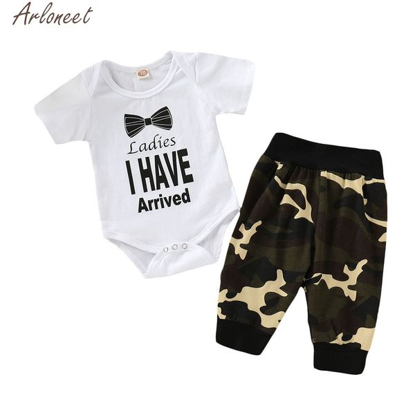arloneet infant baby boy toddler letter printed romper +camouflage pants outfits set 19mar08 p40, White
arloneet infant baby boy toddler letter printed romper +camouflage pants outfits set 19mar08 p40, White