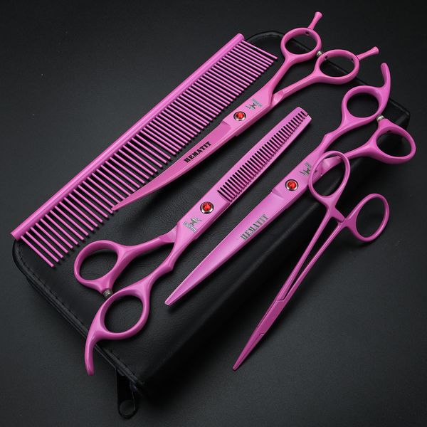 7 inch pet grooming scissors hairdressing hair cutting scissors cat and dog hemostatic forceps bending shears 3pcs set
7 inch pet grooming scissors hairdressing hair cutting scissors cat and dog hemostatic forceps bending shears 3pcs set