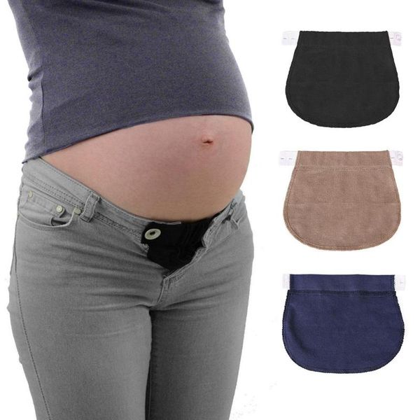maternity pregnancy waistband belt adjustable elastic pants extended button adjustable elastic waist extender belt, White
maternity pregnancy waistband belt adjustable elastic pants extended button adjustable elastic waist extender belt, White