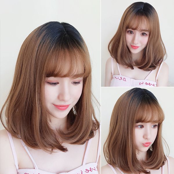ombre synthetic hair bob wigs short bob style 11 inch brazilian straight hair capless wigs hair wigs, Black
ombre synthetic hair bob wigs short bob style 11 inch brazilian straight hair capless wigs hair wigs, Black