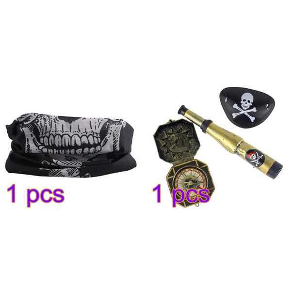 4pcs children kid's pirate party toys supplier plastic pirate patch with skull dress up prop compass mini telescope halloween
4pcs children kid's pirate party toys supplier plastic pirate patch with skull dress up prop compass mini telescope halloween