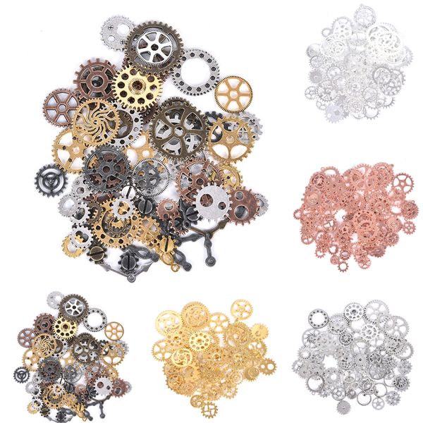 100gram(approx70pcs) metal mixed gears charms mechanical steampunk gears pendants diy jewelry findings gift diy accessories, Bronze;silver
100gram(approx70pcs) metal mixed gears charms mechanical steampunk gears pendants diy jewelry findings gift diy accessories, Bronze;silver