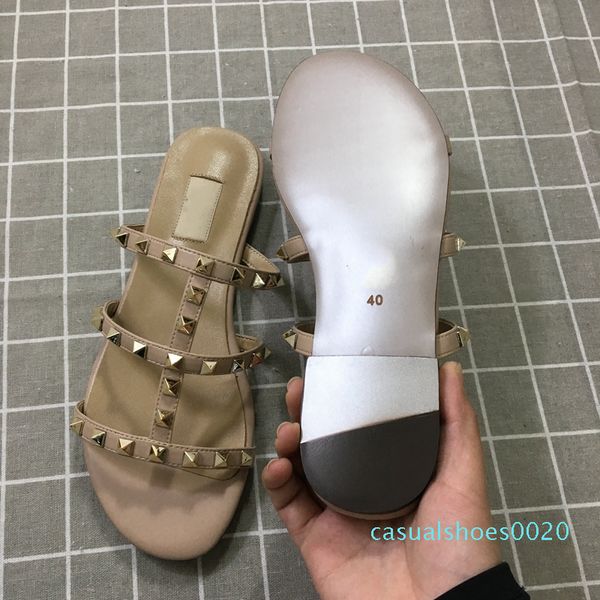 designer luxury women slippers new arrival rivets style fashion style classic quality sandal size 35-41qa20, Black
designer luxury women slippers new arrival rivets style fashion style classic quality sandal size 35-41qa20, Black