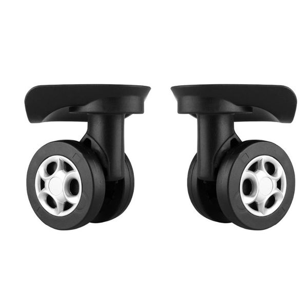 360 degree rotation travel wear resistance swivel accessories universal durable luggage repair replacement silent baggage wheels, Black
360 degree rotation travel wear resistance swivel accessories universal durable luggage repair replacement silent baggage wheels, Black