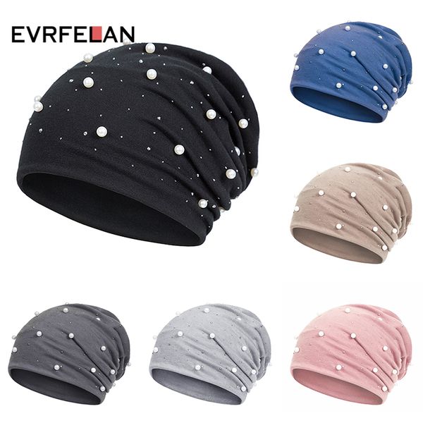 evrfelan fashion pearl autumn women's skullies beanies hat female winter beanies caps solid warm cotton hats ladies, Blue;gray
evrfelan fashion pearl autumn women's skullies beanies hat female winter beanies caps solid warm cotton hats ladies, Blue;gray