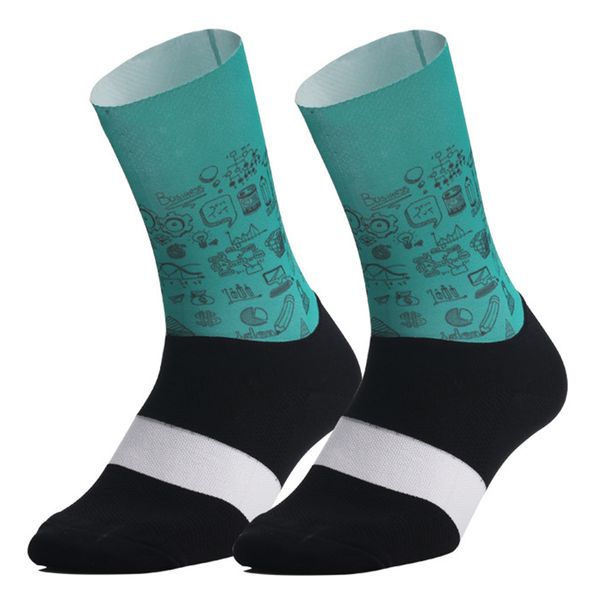 1 pair climbing sweat absorb anti slip sports printed running racing breathable cycling socks function fabric outdoor hiking, Black
1 pair climbing sweat absorb anti slip sports printed running racing breathable cycling socks function fabric outdoor hiking, Black