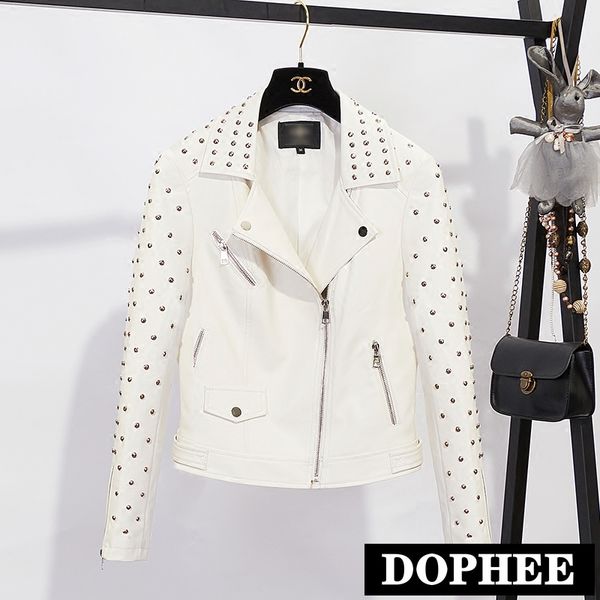 luxury embroidered leather jacket women new spring and autumn short pu leather coat slim motorcycle jackets plus size pu coat, Black
luxury embroidered leather jacket women new spring and autumn short pu leather coat slim motorcycle jackets plus size pu coat, Black