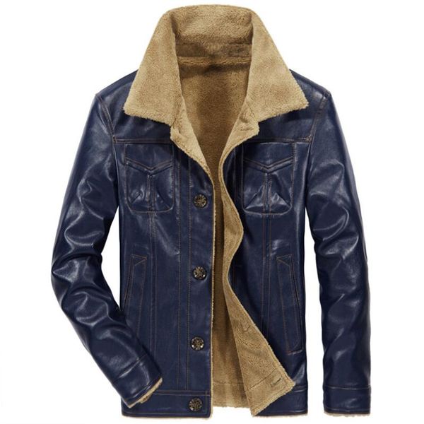 plus velvet leather jacket men winter thicken warm fur coat mens windbreaker fashion pocket design outwear moto leather jackets, Black
plus velvet leather jacket men winter thicken warm fur coat mens windbreaker fashion pocket design outwear moto leather jackets, Black