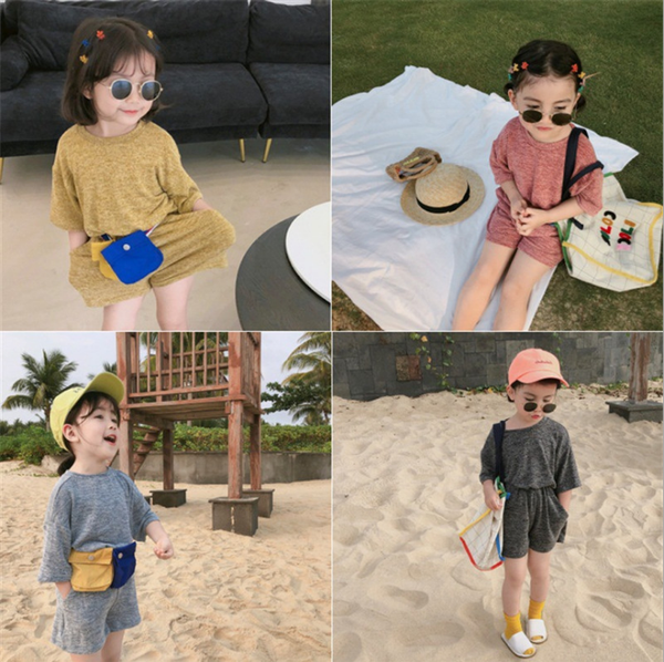 summer girl's 2pcs clothes sets short-sleeved t-shirt and soft shorts pants suits children clothing set kids clothes, White
summer girl's 2pcs clothes sets short-sleeved t-shirt and soft shorts pants suits children clothing set kids clothes, White