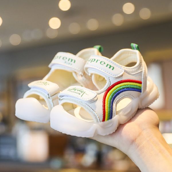 baby rainbow sandals luminous 2020 summer new boy girl beach shoes kids casual sandals children fashion sport size 21-30, Black;red
baby rainbow sandals luminous 2020 summer new boy girl beach shoes kids casual sandals children fashion sport size 21-30, Black;red