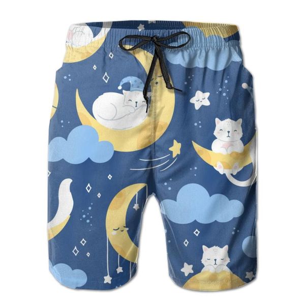 mens swimming shorts swimwear white cat sleeping starry sky men trunks swimsuit man beach wear short pants bermuda boardshorts, White;black
mens swimming shorts swimwear white cat sleeping starry sky men trunks swimsuit man beach wear short pants bermuda boardshorts, White;black