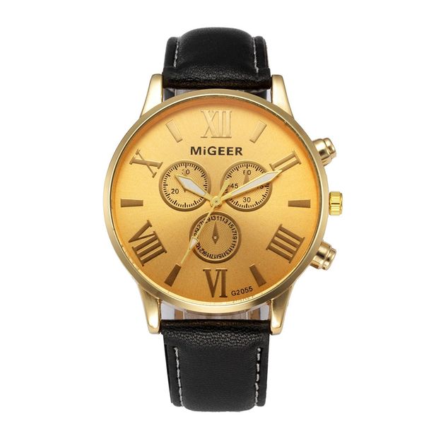 classic new men watch wrist watch leather strap quartz casual watches leather watches, Slivery;brown
classic new men watch wrist watch leather strap quartz casual watches leather watches, Slivery;brown