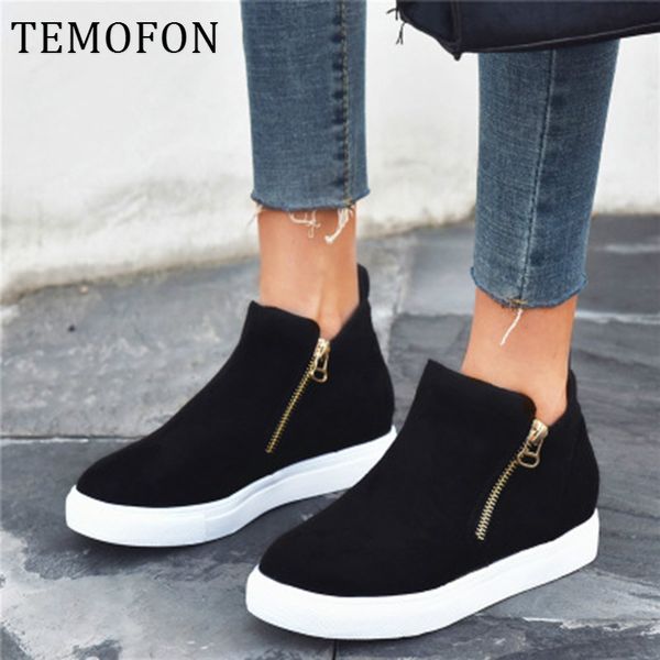 women flats shoes platform sneakers shoes woman casual flats heels creepers leather moccasins chaussures femme new hvt585, Black
women flats shoes platform sneakers shoes woman casual flats heels creepers leather moccasins chaussures femme new hvt585, Black