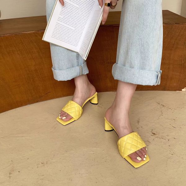 women sandals slippers open toe sewing design slip on thick high heels slippers slides mules shoes fashion dress party pumps, Black
women sandals slippers open toe sewing design slip on thick high heels slippers slides mules shoes fashion dress party pumps, Black