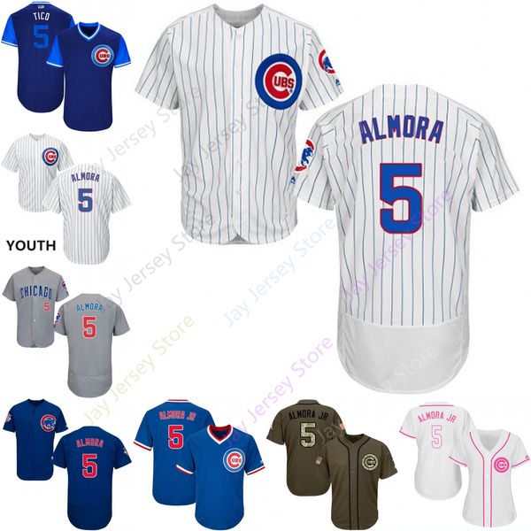 Custom Chicago 5 Albert Almora Jr Jersey Cubs Jerseys Cool Base Flexbase White Black Red Grey Home Away Men Women Youth All Stitched
Custom Chicago 5 Albert Almora Jr Jersey Cubs Jerseys Cool Base Flexbase White Black Red Grey Home Away Men Women Youth All Stitched