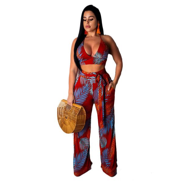 2 piece set women pant and summer clothes women print wide leg pants set plus size beach party club two piece outfits, White
2 piece set women pant and summer clothes women print wide leg pants set plus size beach party club two piece outfits, White