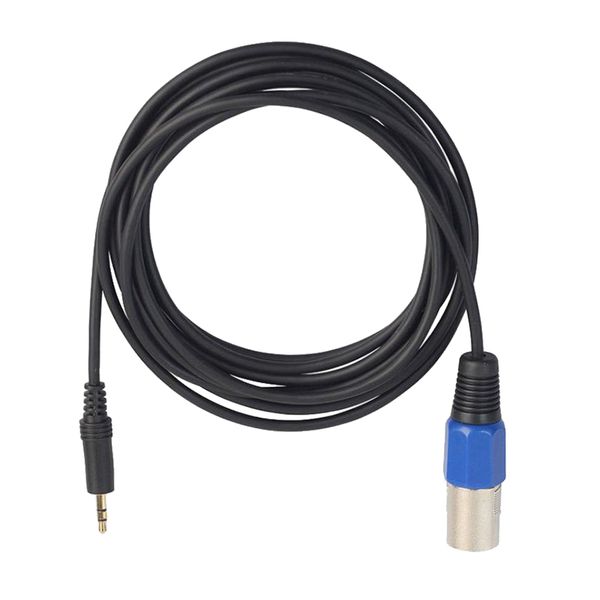 3 m stereo 3.5mm male to xlr male audio cable for