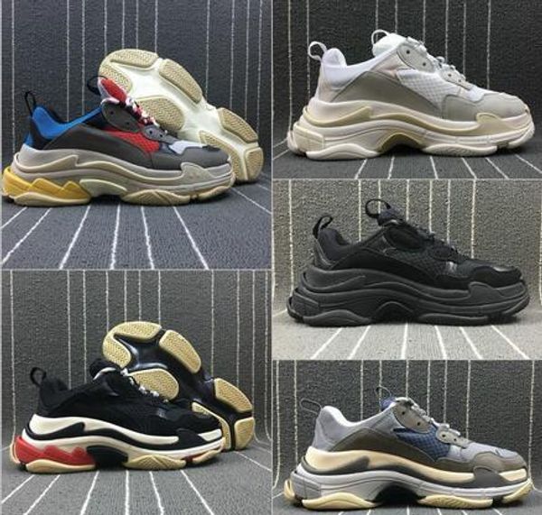 new fashion paris designer shoes low platform sneakers triple s mens casual women men designer casual sports trainers scarpe zapatos, Black
new fashion paris designer shoes low platform sneakers triple s mens casual women men designer casual sports trainers scarpe zapatos, Black