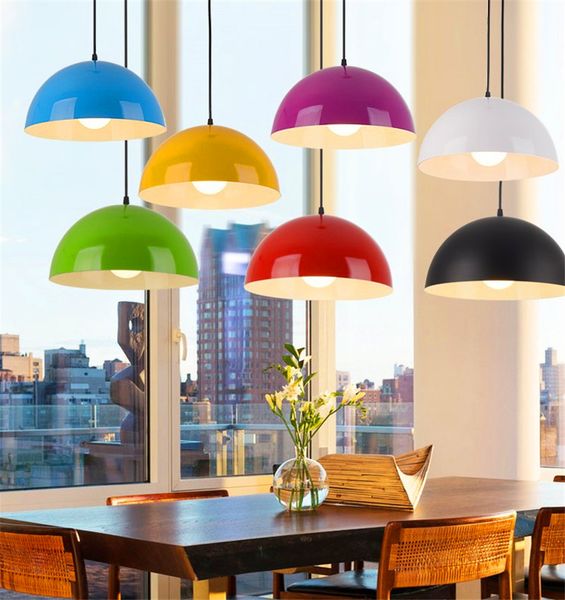 2020 modern single head pendant chandelier lamp restaurant office hairdressing restaurant colorful half round hanging lamp
2020 modern single head pendant chandelier lamp restaurant office hairdressing restaurant colorful half round hanging lamp