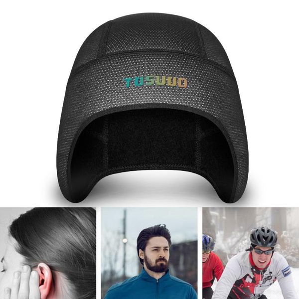 winter earmuff warm hat bicycle riding running mountaineering windproof cap bicycle inner cap skull thermal helmet liner, Black
winter earmuff warm hat bicycle riding running mountaineering windproof cap bicycle inner cap skull thermal helmet liner, Black