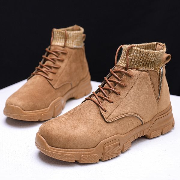 39-46 men boots 2019 comfortable fashion leather boots #5053-1, Black 
39-46 men boots 2019 comfortable fashion leather boots #5053-1, Black