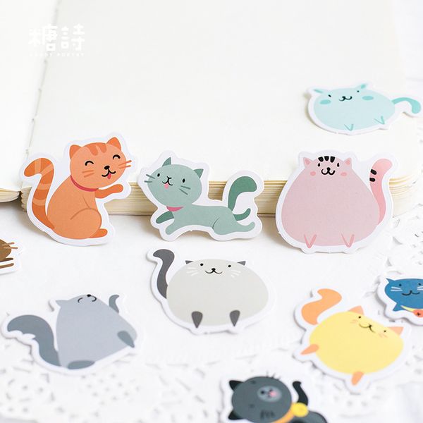 40pcs/pack fat cat stationery stickers doodling travel diy sticker on the car motorcycle luggage lapbike scooter toys
40pcs/pack fat cat stationery stickers doodling travel diy sticker on the car motorcycle luggage lapbike scooter toys