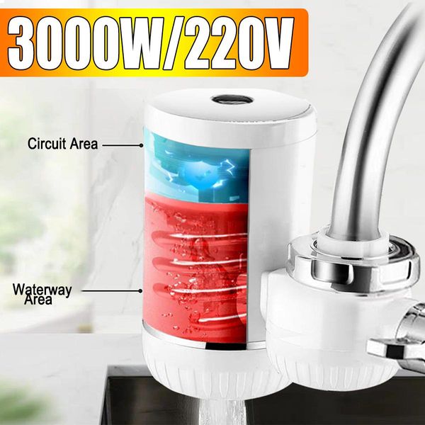 3000w electric water heaters led digital display kitchen faucet tankless heating kitchen tap eu plug household 220v
3000w electric water heaters led digital display kitchen faucet tankless heating kitchen tap eu plug household 220v