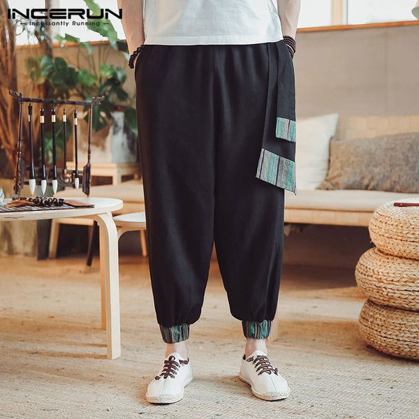 ethnic men's pants 100%cotton ankle-length patchwork summer harem pants hiphop baggy loose fitness pantalon joggers 5xl, Black
ethnic men's pants 100%cotton ankle-length patchwork summer harem pants hiphop baggy loose fitness pantalon joggers 5xl, Black