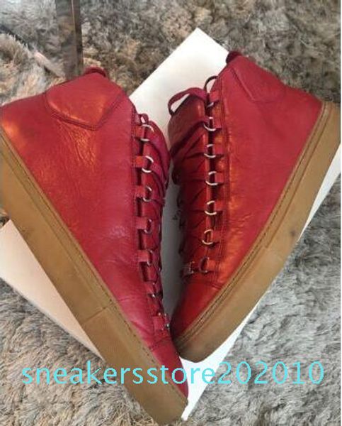 men classic genuine leather women arena brand flats sneakers male high shoes men fashion casual lace up shoes big size 36-47 s10, Black
men classic genuine leather women arena brand flats sneakers male high shoes men fashion casual lace up shoes big size 36-47 s10, Black