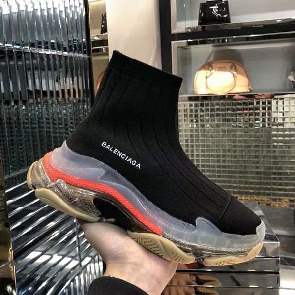 socks bootstriple-sairknitmidsock socks boots men and women models fashion wild breathable running shoes crystal bottom boots, Black
socks bootstriple-sairknitmidsock socks boots men and women models fashion wild breathable running shoes crystal bottom boots, Black