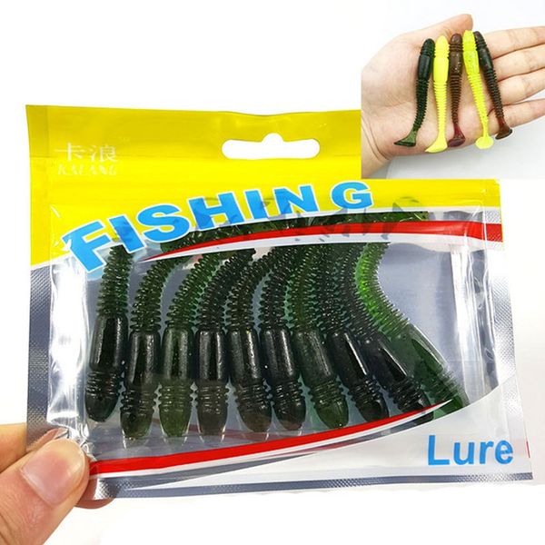 10pcs a pack artificial rubber soft fish lure bait with shone color point attract fish accessories for carp fishing
10pcs a pack artificial rubber soft fish lure bait with shone color point attract fish accessories for carp fishing