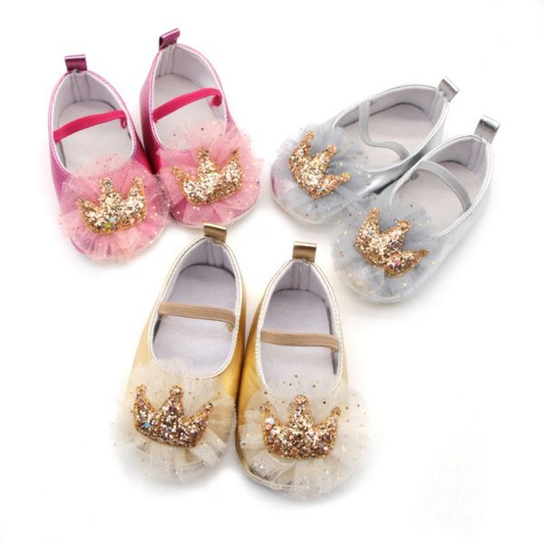 newborn baby girl shoes soft anti-slip crib shoes sequin crown princess for 0-18 months first walkers
newborn baby girl shoes soft anti-slip crib shoes sequin crown princess for 0-18 months first walkers