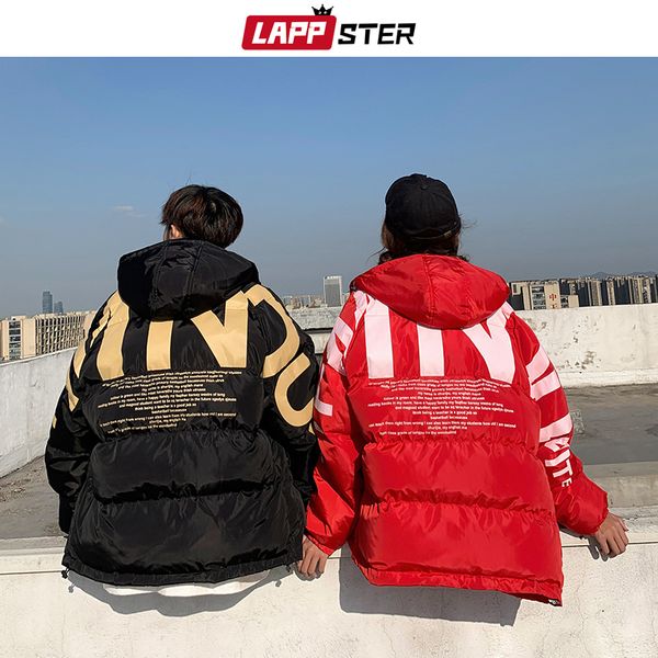 lappster men streetwear oversized bubble jacket 2019 parka mens letter print hip hop fashions windbreaker womens korean coats, Black
lappster men streetwear oversized bubble jacket 2019 parka mens letter print hip hop fashions windbreaker womens korean coats, Black