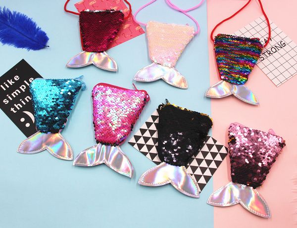 girls mermaid tail sequins bag glittering single-shoulder bag bling bags girls bags cartoon children coin purses bag party favor present
girls mermaid tail sequins bag glittering single-shoulder bag bling bags girls bags cartoon children coin purses bag party favor present