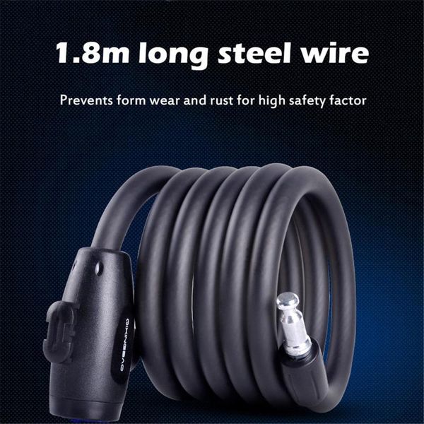 1.8m anti theft bike lock bicycle accessories steel wire security bicycle cable lock mtb road motorcycle bike equipment
1.8m anti theft bike lock bicycle accessories steel wire security bicycle cable lock mtb road motorcycle bike equipment