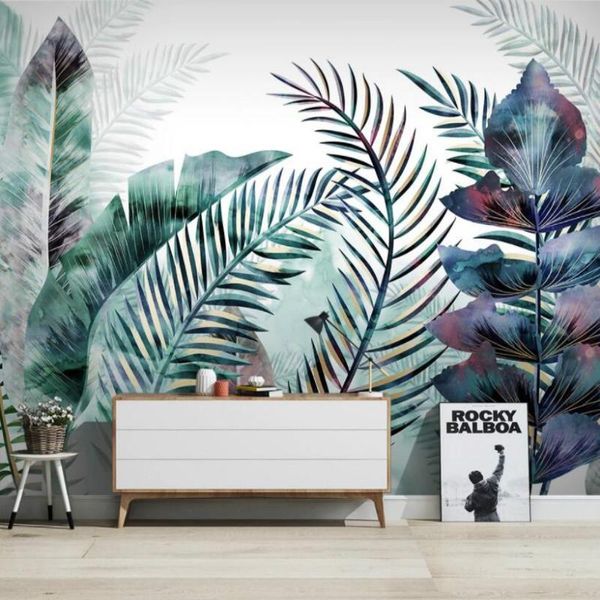 hand painted watercolor tropical plants leaves background wall mural wallpapers for living room walls 3d wallpaper wholesale
hand painted watercolor tropical plants leaves background wall mural wallpapers for living room walls 3d wallpaper wholesale